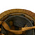 Original British WWII 1943 Brodie MkII Helmet with Extremely Scarce 1942 Camouflage Gas Cape - Size 7⅛ Original Items
