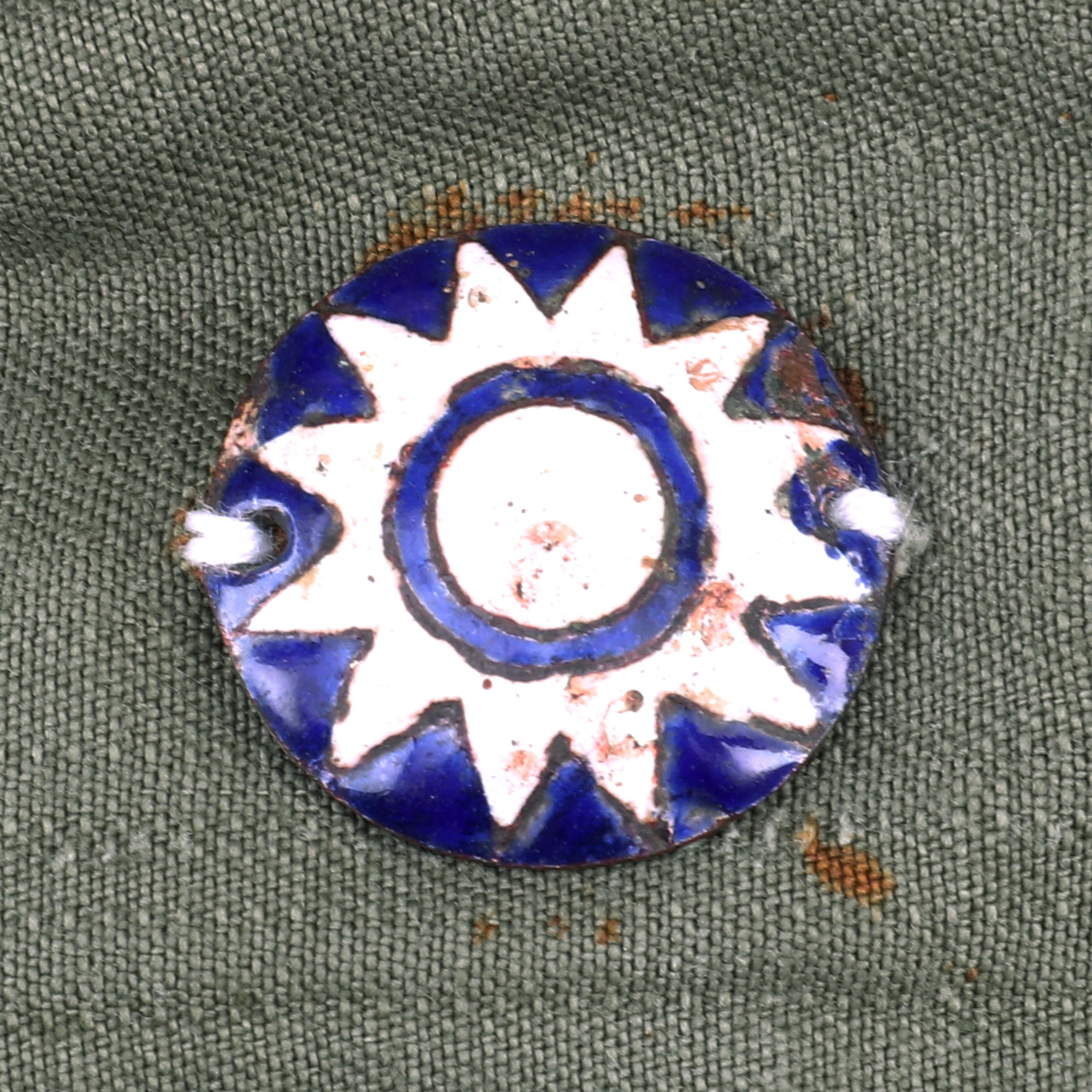 Original WWII Chinese National Revolutionary Army KMT Enlisted Cap wit ...