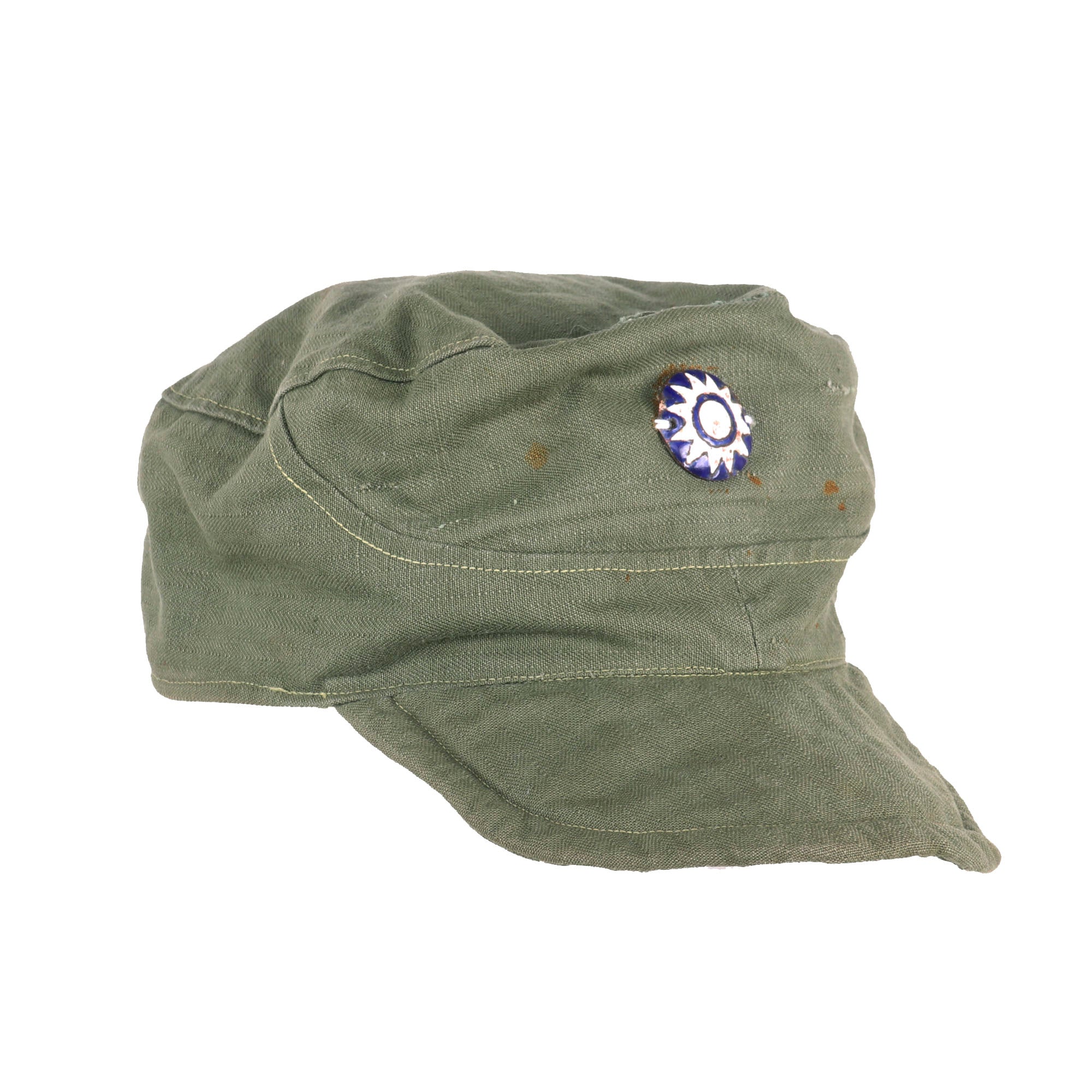 Original WWII Chinese National Revolutionary Army KMT Enlisted Cap wit ...