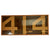 Original U.S. WWI Era Curtiss JN Jenny Framed Aircraft Fabric 414 with Crash Photographs - 25½ x 59½” Original Items