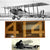 Original U.S. WWI Era Curtiss JN Jenny Framed Aircraft Fabric 414 with Crash Photographs - 25½ x 59½” Original Items