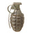 Original U.S. WWII Inert MkII Pineapple Grenade with Early Screwbottom Body & M10A3 Fuze Original Items