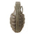 Original U.S. WWII Inert MkII Pineapple Grenade with Early Screwbottom Body & M10A3 Fuze Original Items