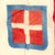 Original Italian WWII Multi-Piece Silk Kingdom of Italy Flag With Savoy Coat of Arms - 24 x 35” Original Items