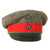Original Imperial German WWI Prussian M1910 Feldgrau Infantry Officer Schirmmütze Visor Cap Original Items