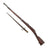 Original French Fusil Gras Modèle 1874 M80 Infantry Rifle by Châtellerault Serial B 5943 with Bayonet & Scabbard - Dated 1876 Original Items