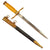 Original Cold War Era East German DDR General Officer’s Dagger Set With Presentation Case Presented to Nicaraguan Sandinista Leader with Wax Seal Award Note Original Items