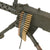 Original U.S. WWII Browning .30 Caliber M1919A4 Display Machine Gun with 1942 Dated Complete Tripod and Ammo Belt Original Items