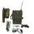 Original WWII U.S. Signal Corps BC-1000 Backpack Radio Receiver and Transmitter with Handset Original Items