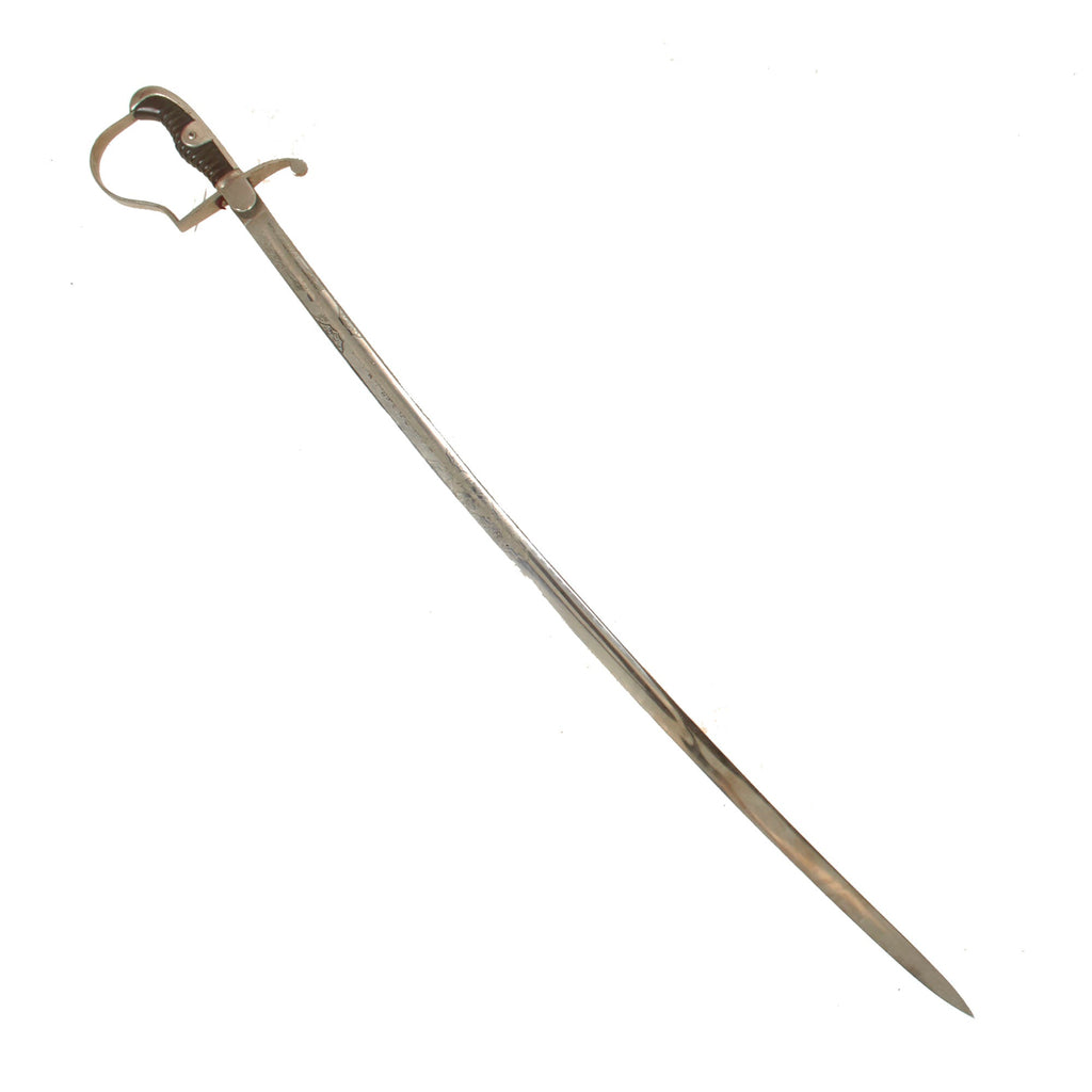 Original WWI Imperial German Army Artillery Officer's Sword with Etched Blade Original Items