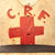 Original French WWII M1926 Helmet Painted White for French Red Cross CRF with Replaced Liner & Chinstrap Original Items