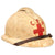 Original French WWII M1926 Helmet Painted White for French Red Cross CRF with Replaced Liner & Chinstrap Original Items