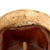 Original French WWII M1926 Helmet Painted White for French Red Cross CRF with Replaced Liner & Chinstrap Original Items