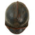 Original French WWI Issue Model 1915 Infantry Adrian Helmet in Horizon Blue with Scarce 1st Pattern Liner & Chinstrap Original Items