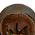 Original French WWI Issue Model 1915 Infantry Adrian Helmet in Horizon Blue with Scarce 1st Pattern Liner & Chinstrap Original Items