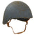 Original U.S. WWII Navy USN MK2 Talker Flak Helmet with Chin Strap Original Items