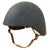 Original U.S. WWII Navy USN MK2 Talker Flak Helmet with Chin Strap Original Items