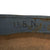 Original U.S. WWII Navy USN MK2 Talker Flak Helmet with Chin Strap Original Items