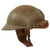 Original French WWII Model 1935 Tanker Armored Vehicle Helmet with Armored Artillery Badge Original Items