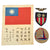 Original U.S. WWII CBI Air Transport Command Blood Chit & Theater-Made Patches Grouping - Aircrew Wings Original Items