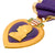 Original U.S. WWII 80th Infantry Division Engraved Purple Heart with Date of Wound & Family Detail Original Items