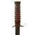 Original U.S. WWII M3 Fighting Knife by CASE with Great Transitional M8 Scabbard by B.M. Co. with Khaki & OD Green Canvas Original Items
