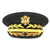 Original U.S. WWII Era Named General Officer’s Dress Blue Uniform Peaked Visor Cap By Jacob Reed’s Sons - Size 7½ Original Items