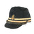 Original Japanese WWII Naval Landing Forces Petty Officer First Class Black Cotton Forage Cap dated 1942 - SNLF Original Items