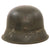 Original German WWII Heer Army M42 Steel Helmet with Czech Replica Liner and Original Early Pattern Chinstrap, Stamped CKL64