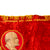 Original Soviet Russian Cold War Worker Red Velvet Unity Banner Lenin Flag with Fringe - Workers of the World, Unite! - 53 x 70” Original Items