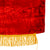 Original Soviet Russian Cold War Worker Red Velvet Unity Banner Lenin Flag with Fringe - Workers of the World, Unite! - 53 x 70” Original Items