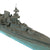 Original U.S. WWII Lot of Four Navy Large Scale Identification Models with One in Original Box - British, Japanese, & American Ships Original Items