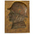 Original German WWII Soldier's Head Plaque and Sculpture Cast Brass Master Mold Original Items