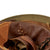 Original Excellent WWII British 1942 Dated MkI Dispatch Rider Helmet by Briggs Motor Bodies Ltd. with Eye Shields - Size 7 Original Items