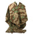 Original German WWII Zeltbahn Tent Quarter & Poncho in Splinter Pattern Reversible Camouflage with RBNr. Number Original Items