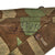Original German WWII Zeltbahn Tent Quarter & Poncho in Splinter Pattern Reversible Camouflage with RBNr. Number Original Items