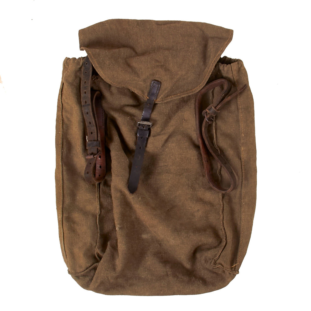 Original German WWII Artillery Personnel M44 Assault Rucksack Original Items