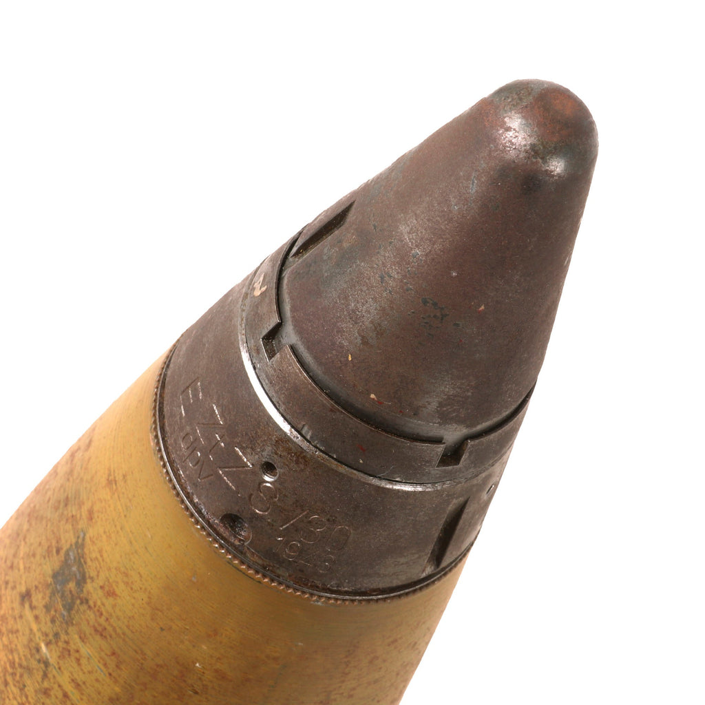 Original German WWII FlaK 41 8.8cm High Explosive Inert Shell with Rar ...