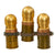 Original U.S. Desert Storm Era Inert 40mm HE Rounds on MK19 Links for the Mark 19 Grenade Launcher - Lot of 3 Original Items