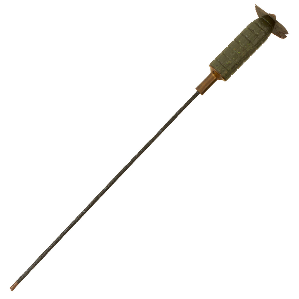 Original Imperial German WWI Karabingranate M1913 Rifle Grenade with Original Rod & Close Range Disk - Inert Original Items