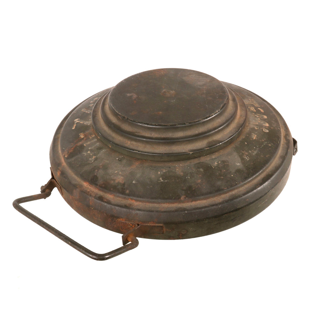 Original U.S. WWII German Anti-Tank Tellermine T.Mi.42 Training Mine - Inert Original Items
