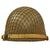 Original U.S. WWII 1945 M1 McCord Rear Seam Swivel Bale Helmet with M44 Net and Westinghouse Liner Original Items