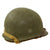 Original U.S. WWII M1 McCord Rear Seam Swivel Bale Helmet with Firestone Liner Original Items