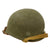 Original U.S. WWII M1 McCord Rear Seam Swivel Bale Helmet with Firestone Liner Original Items