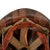 Original U.S. WWII McCord M1 Front Seam Fixed Bale Helmet with Westinghouse Liner & Damaged Helmet Net