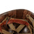 Original U.S. WWII McCord M1 Front Seam Fixed Bale Helmet with Westinghouse Liner & Damaged Helmet Net