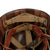 Original U.S. WWII McCord M1 Front Seam Fixed Bale Helmet with Westinghouse Liner & Damaged Helmet Net