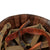 Original U.S. WWII McCord M1 Front Seam Fixed Bale Helmet with Westinghouse Liner & Damaged Helmet Net