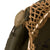 Original U.S. WWII McCord M1 Front Seam Fixed Bale Helmet with Westinghouse Liner & Damaged Helmet Net