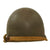 Original U.S. WWII 1942 McCord Front Seam Fixed Bale M1 Helmet with Firestone Liner - Complete Original Items